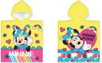 Minnie poncho 50 x 100 cm geel