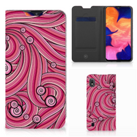 Samsung Galaxy A10 Bookcase Swirl Pink