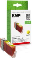 KMP Inktcartridge vervangt Canon CLI-571Y XL Compatibel Geel C107YX 1569,0009 - thumbnail