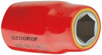 GEDORE Steeksleutelinzet 1/2 inch 6-kant 13 mm, 1 stuks, VDE 19 13