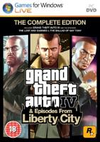 Grand Theft Auto IV 4 GTA Complete Edition Game PC