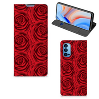 OPPO Reno4 Pro 5G Smart Cover Red Roses