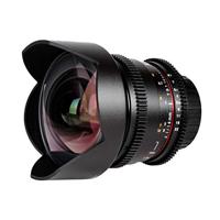 Samyang V-DSLR 14 mm T/3,1 ED AS IF UMC lens voor Pentax, zwart