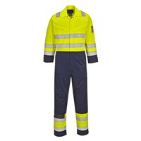 Portwest MV28 Hi Vis Modaflame Coverall - thumbnail