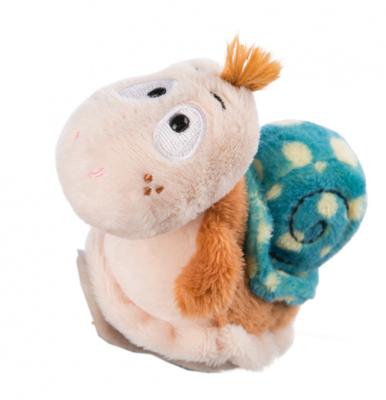 Nici magneet Classic Slak 10,5 cm pluche beige/blauw Nici magneet Classic Slak 10,5 cm pluche beige/blauw