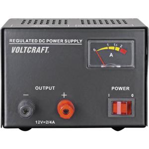 VOLTCRAFT FSP-1122 Labvoeding, vaste spanning 12 V/DC 2 A 25 W Aantal uitgangen: 1 x