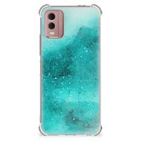 Back Cover Nokia C32 Painting Blue