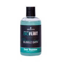 Sensuva - Big Flirt Feromonen Bubbel Badgel 237 ml Lichtblauw - thumbnail