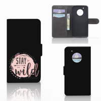 Motorola Moto G5 Plus Leuk Hoesje Boho Stay Wild