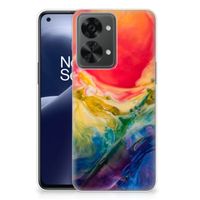 Hoesje maken OnePlus Nord 2T Watercolor Dark