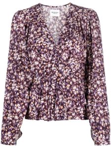 MARANT ÉTOILE blouse Catchell à fleurs - Violet