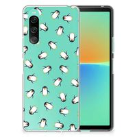 TPU bumper voor Sony Xperia 10 V Pinguïn - thumbnail