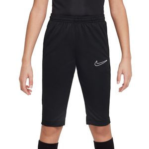 Nike Academy 23 3/4 Trainingsbroek Kids Zwart Wit