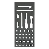 Foam Con Vasos 1/4, 35 Pzs