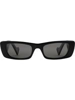 Gucci Eyewear lunettes de soleil à monture rectangulaire - Noir