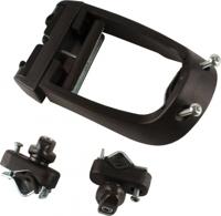 Bobike ATB-beugel zadelbuismontage 20 cm zwart 4-delig