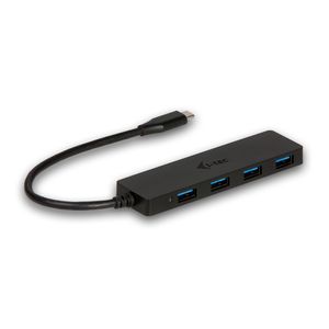 i-tec USB-C Slim Passive HUB 4 Port usb-hub