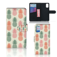 Samsung Galaxy A41 Book Cover Ananas