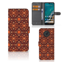 Nokia G50 Telefoon Hoesje Batik Brown - thumbnail