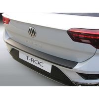 Bumper beschermer passend voor Volkswagen T-Roc 11/2017- Zwart GRRBP632