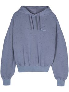 Halfboy hoodie à logo imprimé - Bleu