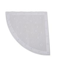 StayPut Anti-slip douchemat hoek Wit
