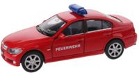 Welly schaalmodel Nex BMW Feuerwehr die cast rood 11 cm
