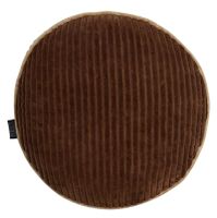 KAAT Amsterdam Sierkussen Perdy Brown - 40 x 40 cm - Rond