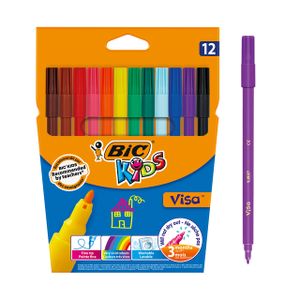 Kleurstift Bic Kids Ecolutions Visacolor assorti