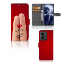 OnePlus Nord 2T Wallet Case met Pasjes Liefde - Origineel Romantisch Cadeau - thumbnail