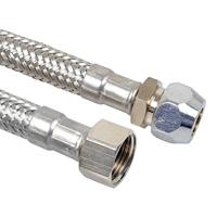 Flexibele slang 3/8 inch x 500 mm x 10 mmQ pantserslang armatuuraansluiting slang