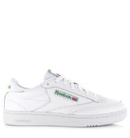 Reebok Reebok - Club C 85 intense white/green Wit Leer Lage sneakers Unisex - thumbnail