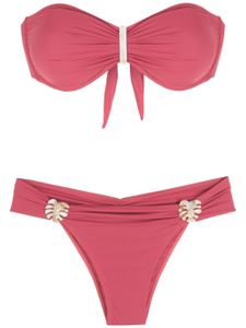 Brigitte bikini à design bandeau - Rose