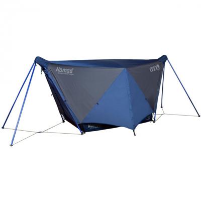 Eno hangmatsysteem Nomad grijs/blauw 2-delig Eno hangmatsysteem Nomad grijs/blauw 2-delig