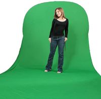 BRESSER TR-10 Inklapbare Achtergrond 150x200+200cm chromakey groen