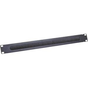 LogiLink ORCEB1B 19 inch Kabelvoering voor patchkast 1 HE Zwart