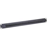 LogiLink ORCEB1B 19 inch Kabelvoering voor patchkast 1 HE Zwart