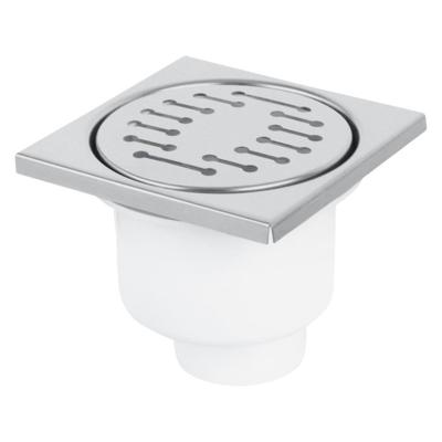 Differnz Basic doucheput onderuitlaat 10 x 10 cm, grijs