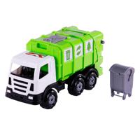 Cavallino Toys Cavallino XL Vuilniswagen Groen, 42cm - thumbnail