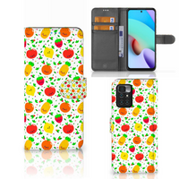 Xiaomi Redmi 10 Book Cover Fruits