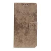 Shop4 - Samsung Galaxy A20e Hoesje - Wallet Case Vintage Khaki