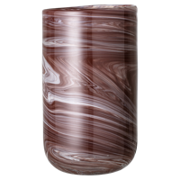 Bloomingville Vaas Bruin glas ø14 25cm.H