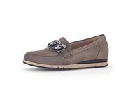 Gabor DAMES Loafers, Vrouwen Slippers,verwisselbaar voetbed,slippers,college schoenen,loafer,zakelijke schoenen,Bruin (braun) / 20,37 EU / 4 UK