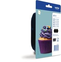 LC-123BKBP2DR Brother DCP-J132W Inkt patroon Zwart