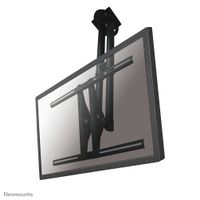 Neomounts PLASMA-C100BLACK TV-plafondbeugel In hoogte verstelbaar 94,0 cm (37) - 190,5 cm (75) Kantelbaar en zwenkbaar