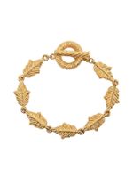 Givenchy Pre-Owned bracelet à motif de feuilles (années 1990) - Or