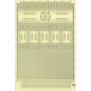 Rademacher WR-Typ 1120 Experimenteer printplaat Epoxide (l x b) 160 mm x 100 mm 35 µm Rastermaat 2.54 mm Inhoud 1 stuk(s)