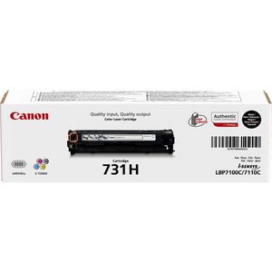 Canon 731H Zwart-tonercartridge met hoge capaciteit toner