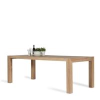 Eettafel Orlando 200x100 | Hout  | Eikenhout | Bruin