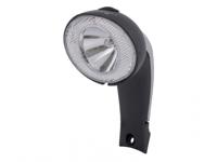 Spanninga koplamp Radius halogeen 18,9 cm naafdynamo zwart